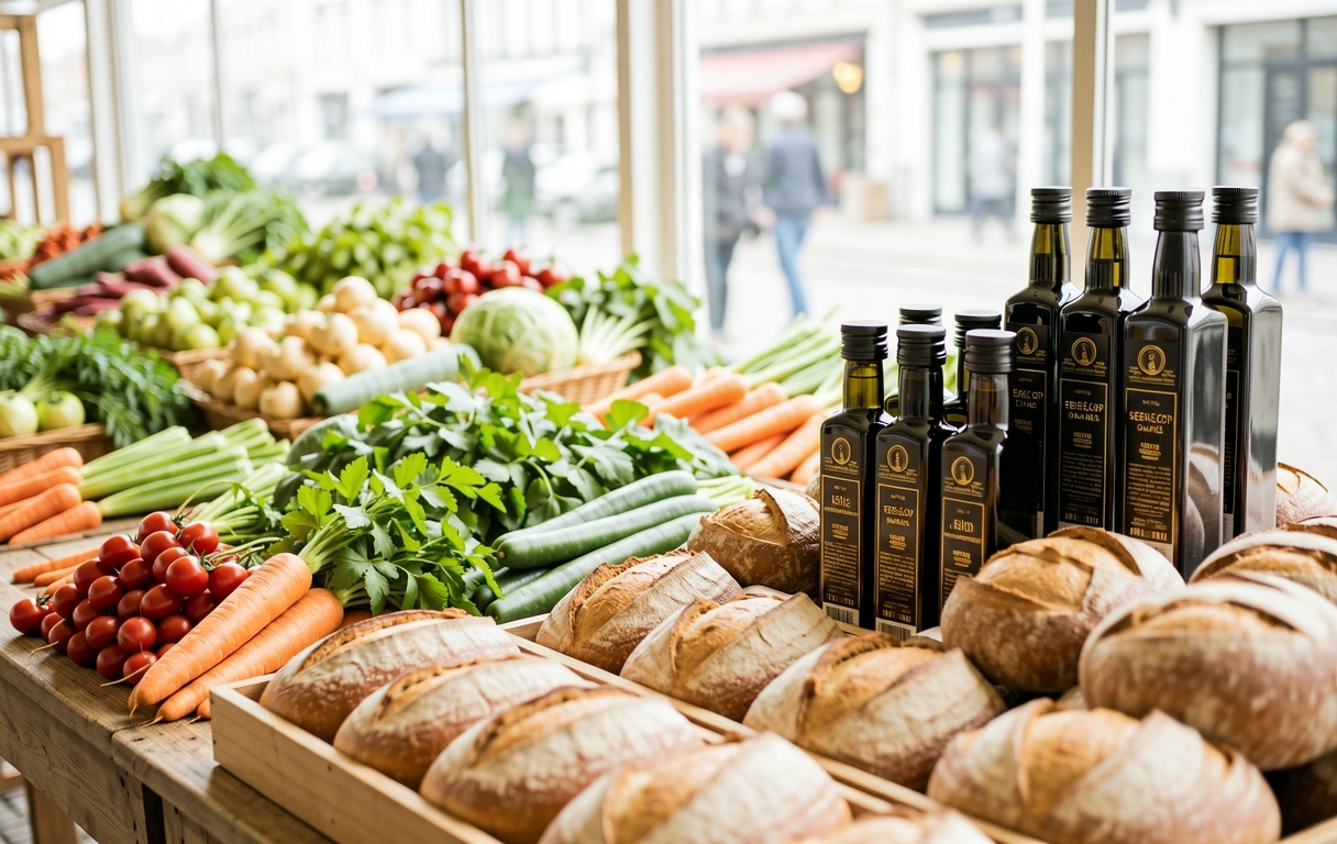 Ingrédients frais et locaux en Belgique